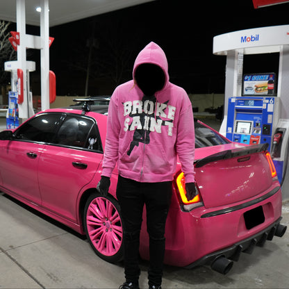 BROKE SAINT PINK HOODIE